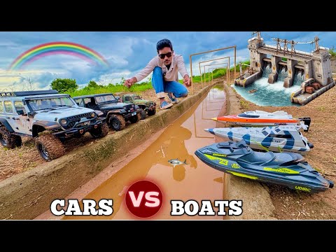 Rc 4x4 Off Road Cars Vs Rc Fastest Boats 