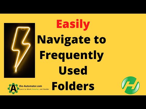 Easily navigate to Folders with HotStrings