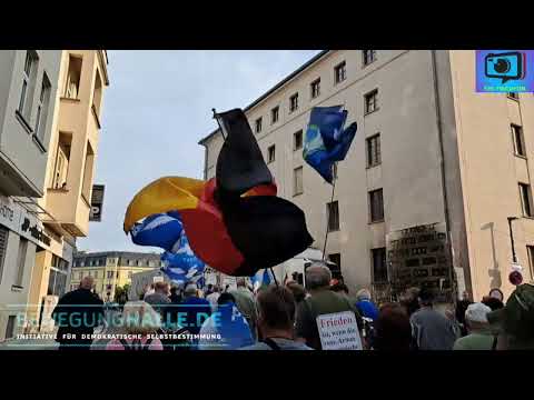 💥Montagsdemos Halle 2025 🇩🇪🕊🔥 - Zusammenfassung #Demo #montagsdemo 