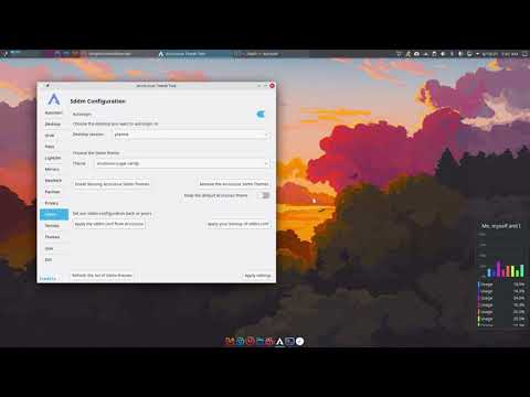 ArcoLinux : 2177 New version ArcoLinux Tweak Tool - Fixes tab and Sddm tab