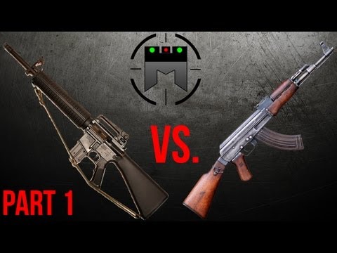 AR vs. AK comparison with champion shooter, Jerry Miculek: Part 1