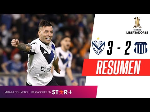 Video: Copa Libertadores: Vélez le ganó a Talleres en la ida de los cuartos