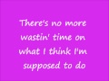 Colbie Caillat Dream Life, Life lyrics on screen