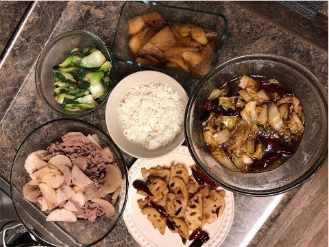 Authentic CHINESE - Spicy/Sour Cabbage, Sichuan Lotus, Winter Melon, Chinese Carrots/Beef, Bok Choy