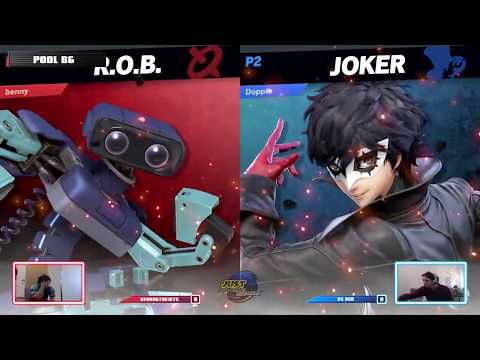 Benny&TheJets (R.O.B.) vs Ak8 (Joker/Zero Suit Samus) - JRWI!11 Singles