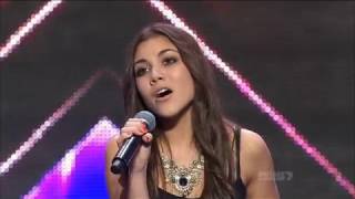 Xfactor 2012 Aus Auditions Veronica Bravo sings I&#39;ll be there