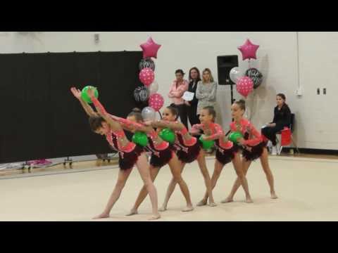 Trillium Rhythmic Novice Group 5 Balls