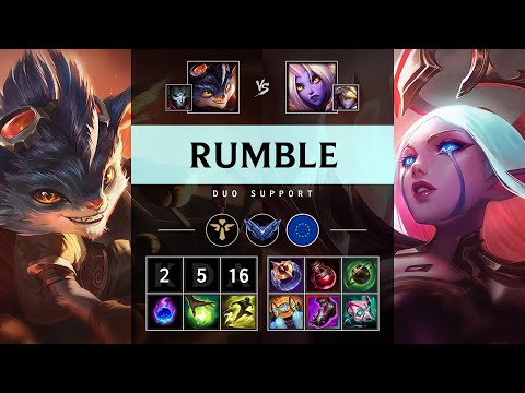 Rumble Support vs Soraka - EUW Diamond Patch 25.12
