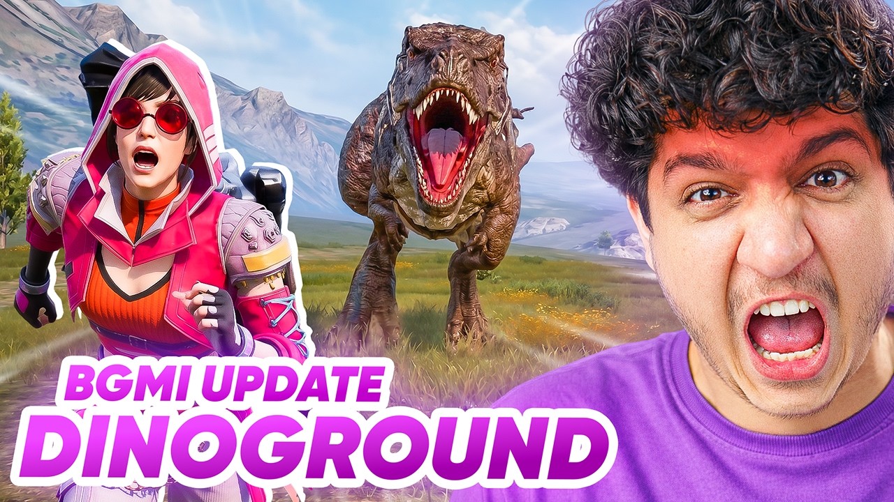 BGMI PRO DINOSAUR GAMEPLAY
