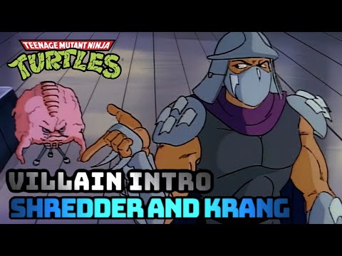 Animated Villain Introduction: Shredder and Krang