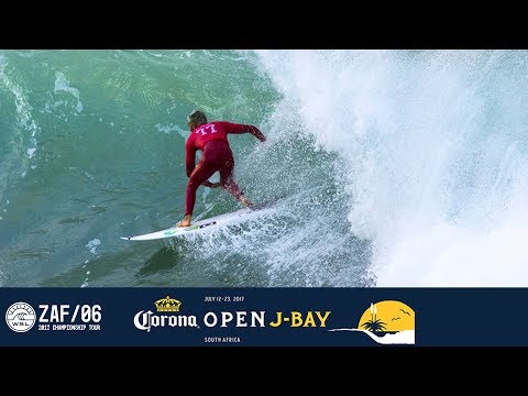 Filipe Toledo's 9.50 Double Barrel Knocks Jordy Smith Out of Event - Corona Open J-Bay 2017