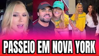 VIRGÍNIA MOSTRA PASSEIO EM NOVA YORK COM SEUS AMIGOS 