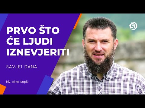 Musliman je povjerljiv - Savjet dana - hfz Almir Kapić