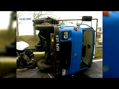 Mgła + zbyt szybka jazda na A4 = groźny karambol – Retro TVP3 Wrocław