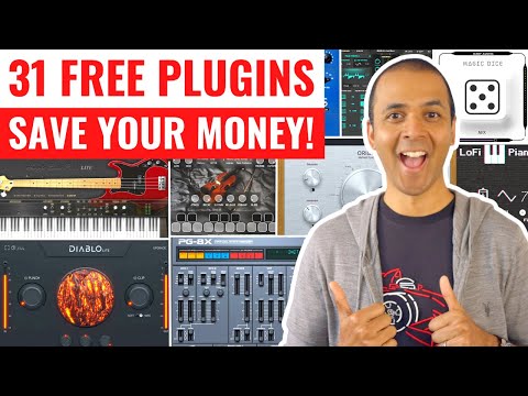 31 FREE VST PLUGINS that will save you $$$