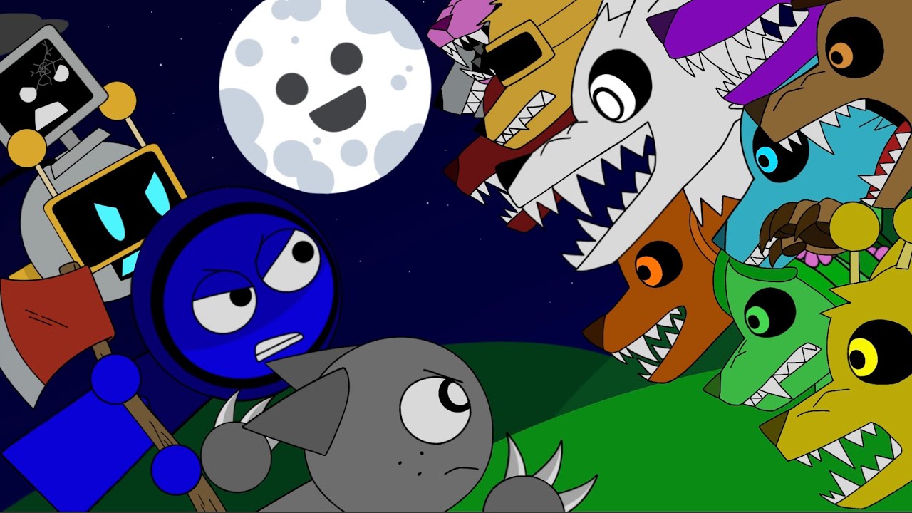 The Complete Sprunki Werewolf Animation Series