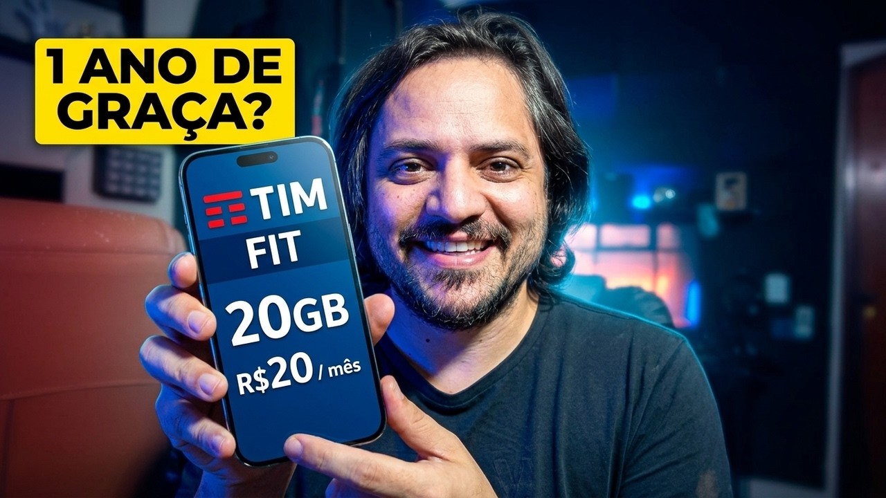 A TIM ENLOUQUECEU no novo CONTROLE FIT (MELHOR QUE VIVO EASY?)
