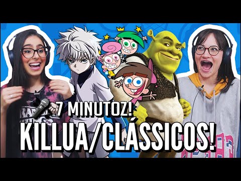 RAP DO KILLUA, RAP DO ICHIGO E TRIBUTO AOS CLÁSSICOS - 7 MINUTOZ (JOVENS REAGEM)