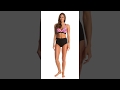 Coco Reef Contours Keepsake Garnet Princess Seam High Waist Bikini Bottom SwimOutlet Com