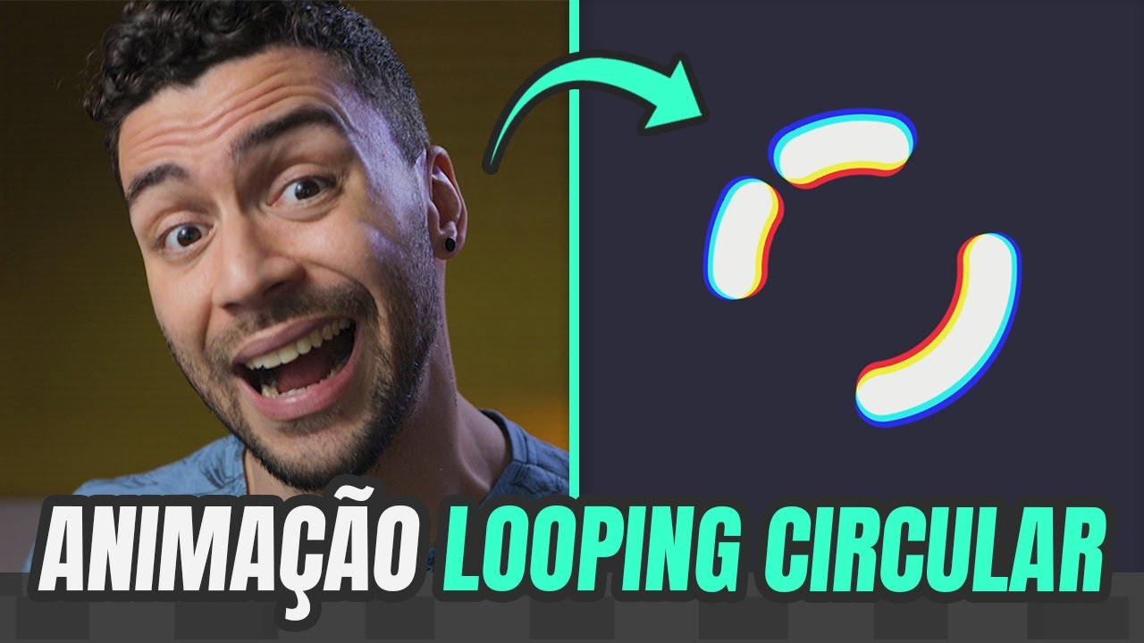 ANIMAÇÃO looping circular no After Effects