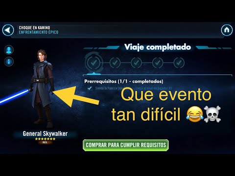 GENERAL ANAKIN SKYWALKER(GAS)🙏​Guia de viaje🎥- SWGOH en español🔥​- JONH CONNOR🔥​