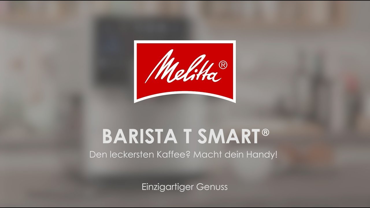 Melitta Machine à café automatique Barista T Smart F830-101 Bluetooth