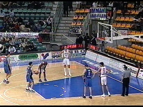 A2 2000/'01 Progresso Castelmaggiore - B. Marche Fabriano Basket 104-98