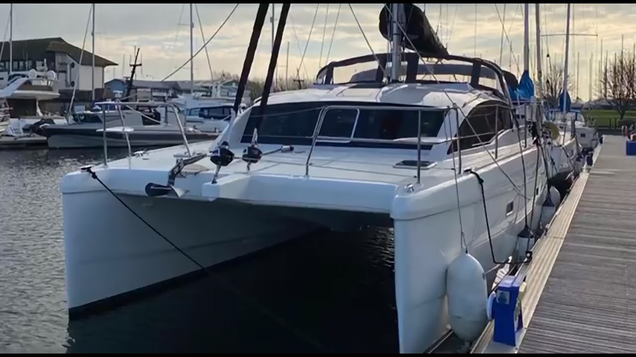 Come with me around the Broadblue 346 Catamaran