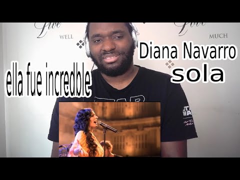 FIRST TIME REACTING TO Diana Navarro - Sola (Salamanca 05) #reaction #diananavarro this was amazing