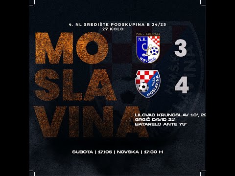 NK Libertas - HNŠK Moslavina 3:4  (sažetak)