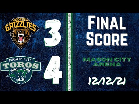 Toros 12.12.21 Highlights vs. Rochester