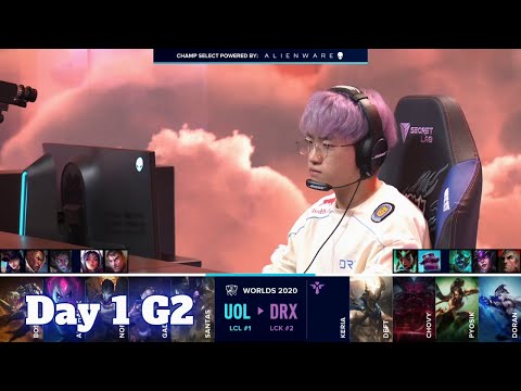 UOL vs DRX | Day 1 S10 LoL Worlds 2020 Groups | Unicorns of Love vs DRX