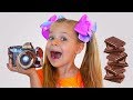 Diana and Roma staged a chocolate challe Diana and Roma staged a chocolate challe