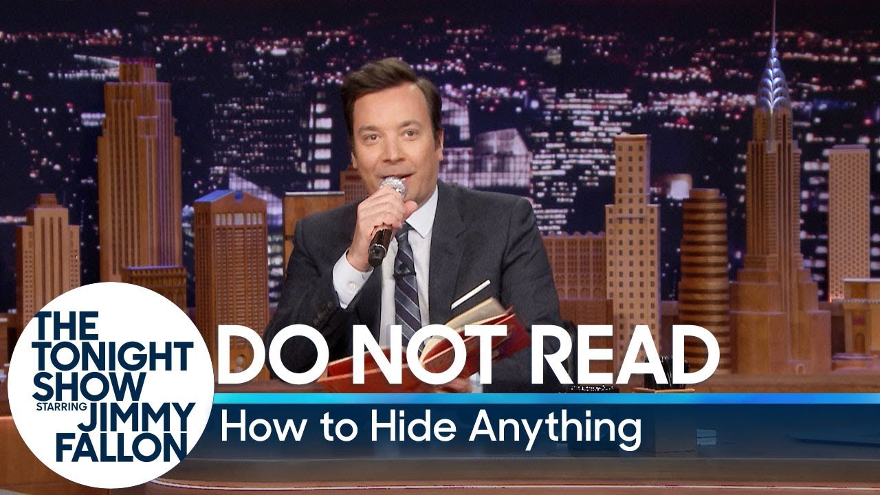 Do Not Read: How to Hide Anything