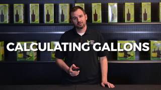 How to Calculate the Gallons of water in your pond