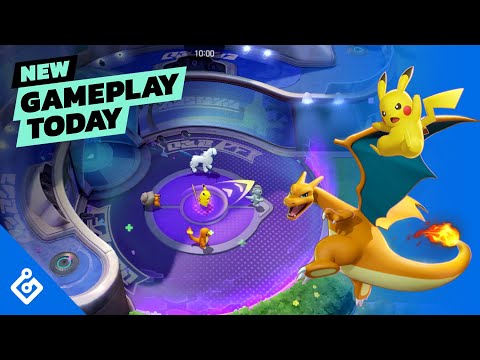 Pok�mon Unite – New Gameplay Today - YouTube