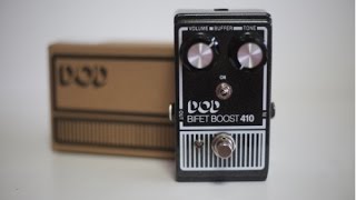 Video thumbnail for Demo/Review: DOD Bifet Boost 410 by PedaiseEfeitos