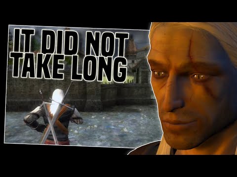 The Witcher 1 INSTANTLY Hooked Me (it's worth playing, even in 2025)