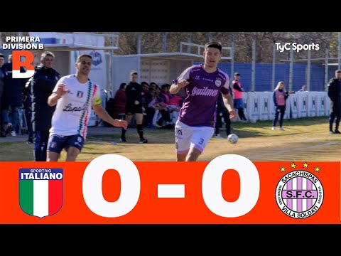 Sportivo Italiano 0-0 Sacachispas | Primera División B | Fecha 5 (Clausura)