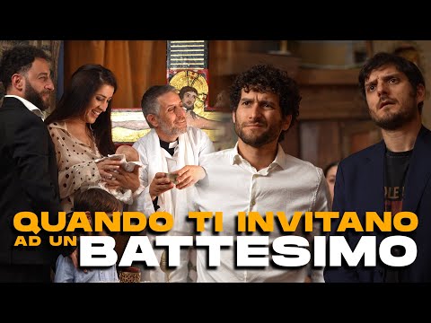 WHEN THEY INVITE YOU TO A BAPTISM