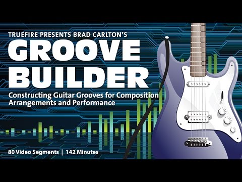 Groove Builder - Straight 8th Guitar Intro - Guitar Lessons - Brad Carlton