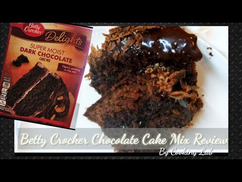 Betty Crocker Chocolat cake Review|Easy to Make Dark Chocolate Cake#darkchocolatecake#supermoistchoc