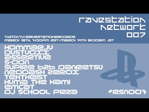 [DJ Mix] RaveStation Network 007 - DJ School Pizza