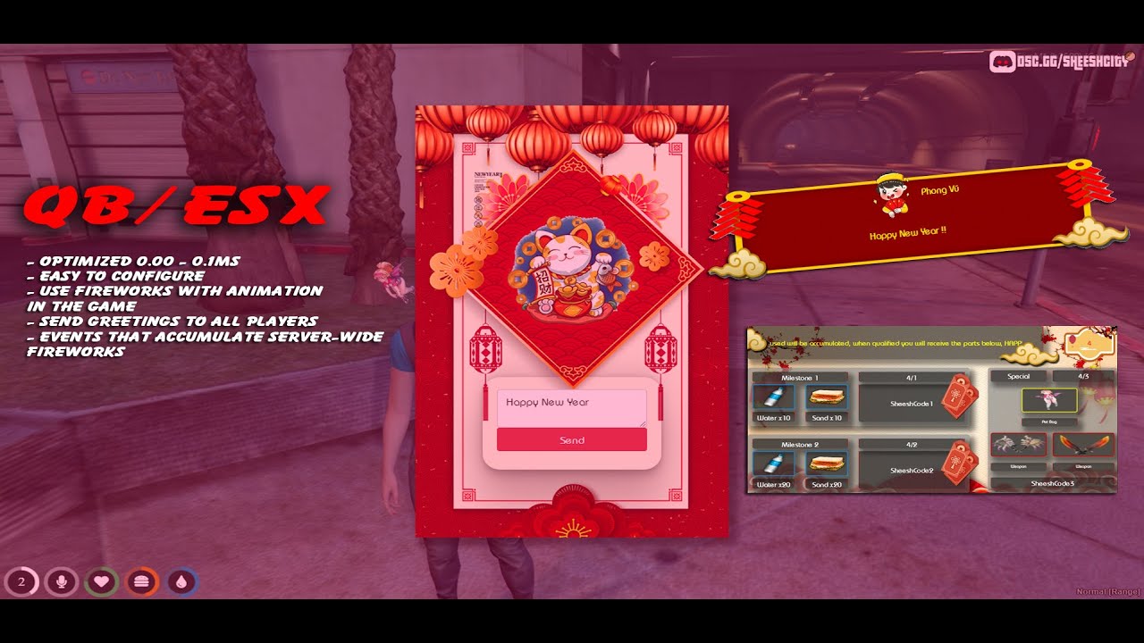 [QB / ESX] Fireworks UI Thumbnail