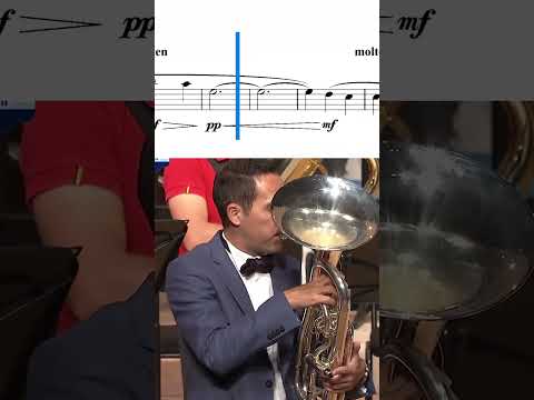 The most beautiful melody performed by Bastien Baumet | "Belén" for euphonium by Ricardo Mollá