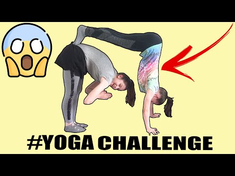 ОЧЕНЬ СЛОЖНЫЙ ЙОГА ЧЕЛЛЕНДЖ для ДВОИХ / Двойняшки против ЙОГИ 2022!