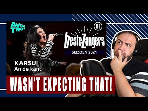 First time reaction to Karsu - An de kant  Beste Zangers 2021 - TEACHER PAUL REACTS
