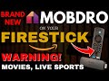 BRAND NEW MOBDRO On Your FIRESTICK & FIRE TV! Be Careful! 2024!