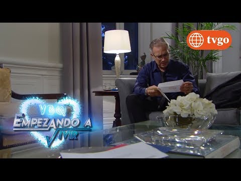 ¡Gustavo recibe una carta con la confesión de Elisa! - VBQ Empezando a Vivir 10/01/2018