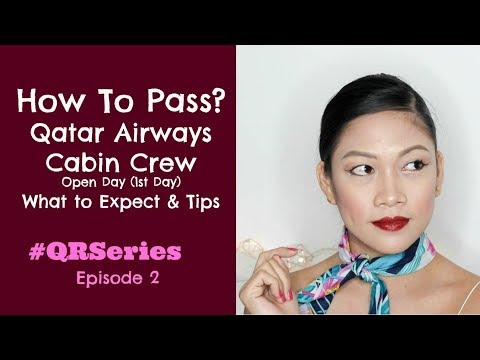 卡達空服員面試技巧第一天 (Qatar Airways Cabin Crew Interview Tips Day 1 |MISSKAYKRIZZ (Philippines))